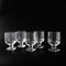 Mid-Century Crystal Beer Glasses on Foot, Sweden, Set of 5, Image 2