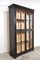Wooden Display Cabinet in Black, 1940s, Image 5