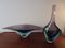 Large Murano Sommerso Vase and Bowl, Set of 2 1