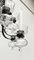 Lampadario Mid-Century in ferro battuto e vetro di Bertil Vallien e Axel Stromberg per Kosta Boda e Bolin Smide, Svezia, anni '60, Immagine 18