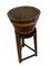 Brass Bound Oak Plant Stand, Image 2