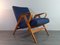 Tschechischer Mid-Century Sessel mit Hocker von Frantisek Jiràk für Tatra, 1960er 5