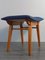 Mid-Century Czech Armchair with Stool by Frantisek Jiràk for Tatra, 1960s, Set of 2, Image 13