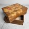 Shōwa Wooden Box with Flower Decoration, Japan, 1950s, Image 11