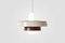 Danish Glass Hanging Lamp from Voss Belysning, 1950s, Image 3