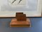 Mid-Century Modern Original Letter Stand in Walnut, Germany, 1950s, Image 8