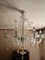 Large Murano Glass 8-Light Chandelier with Leaves and Flowers, Venice, 1970s 1