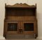 Edwardian Oak Wall Cabinet, 1890s 7