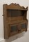 Edwardian Oak Wall Cabinet, 1890s 4