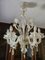 Venetian Transparent and Nuanced Murano Glass Chandelier, 1970s 1