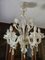 Venetian Transparent and Nuanced Murano Glass Chandelier, 1970s, Image 1