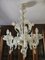 Venetian Transparent and Nuanced Murano Glass Chandelier, 1970s 3