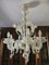 Venetian Transparent and Nuanced Murano Glass Chandelier, 1970s, Image 3