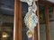 Lámpara de araña veneciana de cristal de Murano transparente y matizado, años 70, Imagen 18