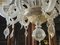Venetian Transparent and Nuanced Murano Glass Chandelier, 1970s 15