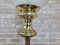 Floor Lamp in Brass and Marble, Italy, 1980s 9