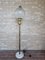 Stehlampe aus Messing & Marmor, Italien, 1980er 1