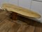 Vintage Handcrafted Elm Plank Coffee Table, 1950s 5