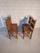Kentucky Model Chairs by Carlo Scarpa for Bernini, 1980s, Set of 4 13