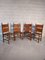 Kentucky Model Chairs by Carlo Scarpa for Bernini, 1980s, Set of 4 2