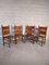 Kentucky Model Chairs by Carlo Scarpa for Bernini, 1980s, Set of 4, Image 2
