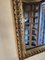 Apliques de pared y espejo de entrada venecianos de madera dorada, 1970. Juego de 3, Imagen 5
