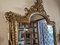 Apliques de pared y espejo de entrada venecianos de madera dorada, 1970. Juego de 3, Imagen 7