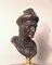 19th Century Bronze Busts on Mahogany Bases, Set of 2 8