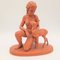 Ceramic Figure of Female Nude with Deer by R. Unger, 1941 1