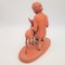 Ceramic Figure of Female Nude with Deer by R. Unger, 1941, Image 3
