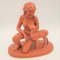 Ceramic Figure of Female Nude with Deer by R. Unger, 1941, Image 8