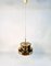 Brutalist Bumbling Pendant Lamp in Brass by Anders Pehrson for Ateljé Lyktan, Sweden, 1960s, Image 8