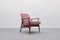 Mid-Century Armchair in Dusty Pink Bouclé by Henryk Lis, 1960s 9