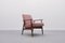 Mid-Century Armchair in Dusty Pink Bouclé by Henryk Lis, 1960s, Image 9