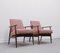 Mid-Century Armchair in Dusty Pink Bouclé by Henryk Lis, 1960s 1