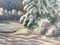 Alfred Kusche, paisaje nevado, años 20, óleo a bordo, Imagen 9