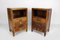 Art Deco Bedside Tables in Walnut by Ateliers Gauthier-Poinsignon, 1920s, Set of 2 1