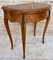 French Demi Lune Folding Card or Console Table with Baize Top, 1900s, Image 2