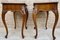 French Nightstands with Drawers and Cabriole Legs, 1900s, Set of 2 16