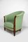 Art Deco Armchair in Walnut by Ateliers Gauthier-Poinsignon, 1920s 8