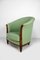 Art Deco Armchair in Walnut by Ateliers Gauthier-Poinsignon, 1920s 2