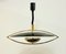 Brass Pendant Lamp from Hillebrand, 1970s, Image 1