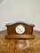 Edwardian Walnut Mantle Clock, 1900s 6