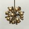 Mid-Century German Brass Atomic Ceiling Pendant Lamp by Dorothee Becker for Cosack, 1970s 13