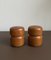 Vintage Scandinavian Salt and Pepper Shakers in Teak, 1960s, Set of 2, Image 1