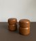 Vintage Scandinavian Salt and Pepper Shakers in Teak, 1960s, Set of 2 3