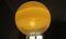Lámpara colgante italiana con forma de globo de cristal de Murano de Mazzega, años 60, Imagen 4