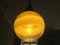 Lámpara colgante italiana con forma de globo de cristal de Murano de Mazzega, años 60, Imagen 3
