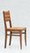 Oak and Rush Dining Chairs in the style of Victor Courtray, 1950s, Set of 6 6