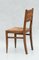 Oak and Rush Dining Chairs in the style of Victor Courtray, 1950s, Set of 6 3